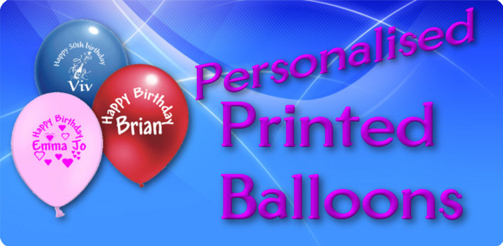 Personalised Printed Balloons